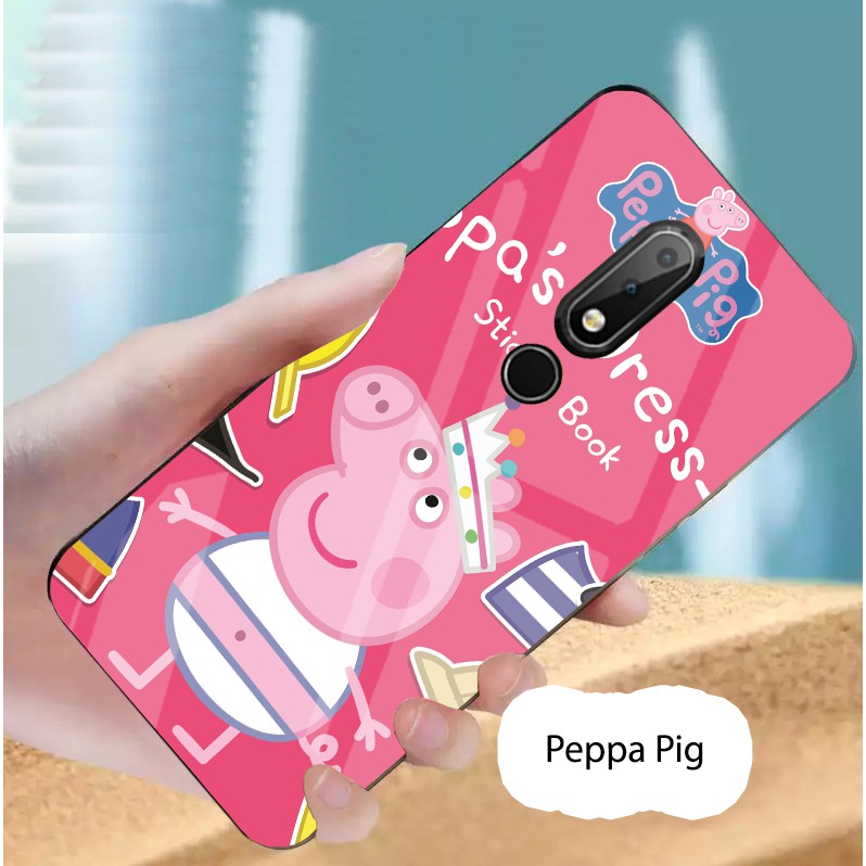 Ốp Nokia 6 1 Plus,X6 mặt kính gương bóng