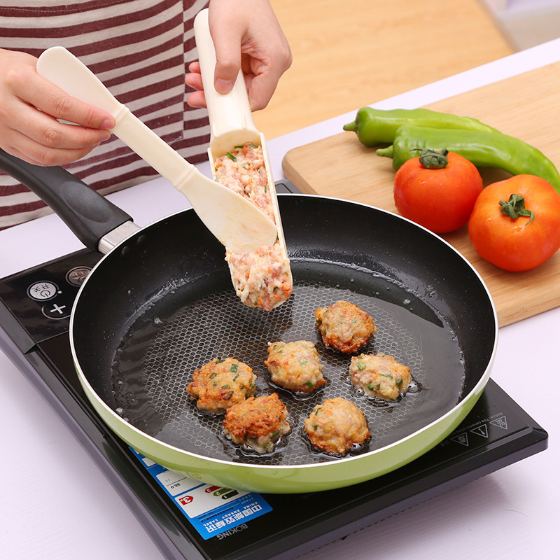 Dụng cụ viên thịt băm, dụng cụ chia thịt băm, chả cá viên tiện lợi