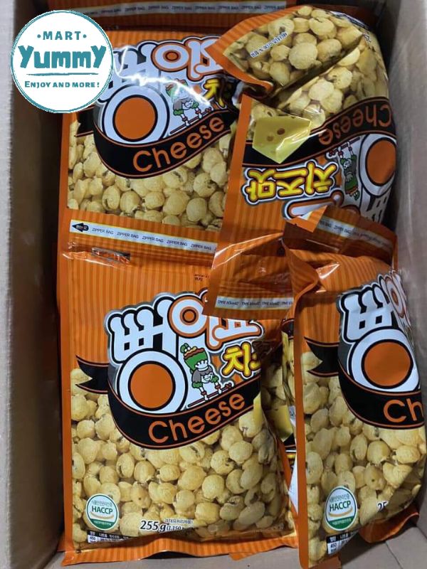 Bắp rang bơ vị phô mai Hàn Quốc 255 gram (Bỏng ngô, bắp rang Hàn Quốc)