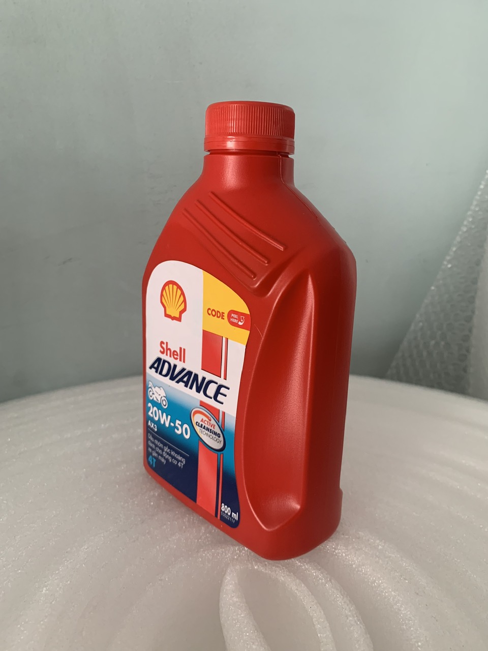 Nhớt SHELL ADVANCE AX3 (20W-50) 800ml cho xe số