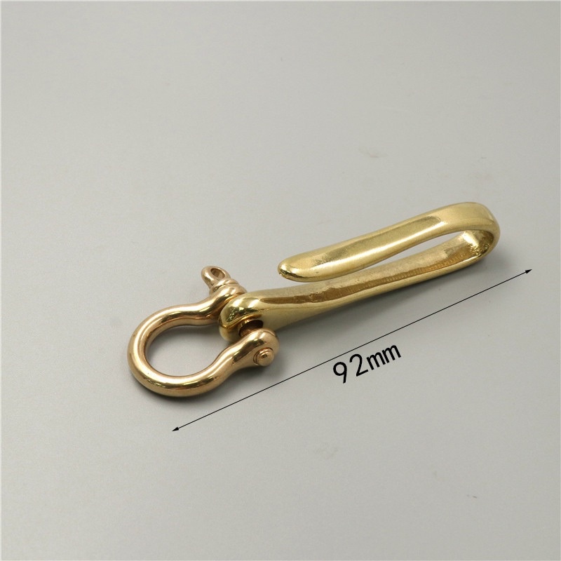 Móc khoá đồng đơn giản
