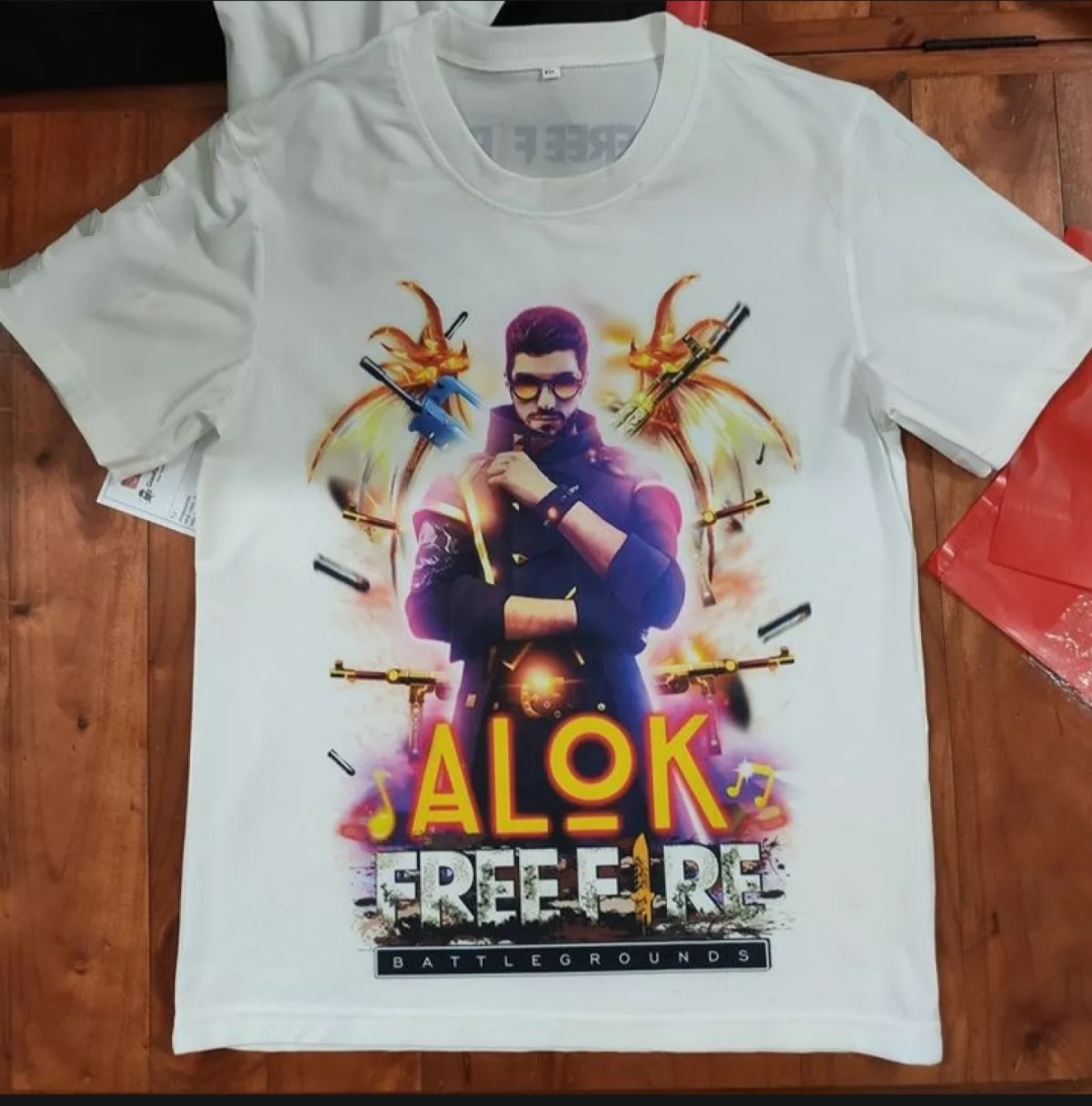 [HCM]Áo thun nam form rộng hàn Quốc in hình  độc đẹp ALOK vải dày mịn mát