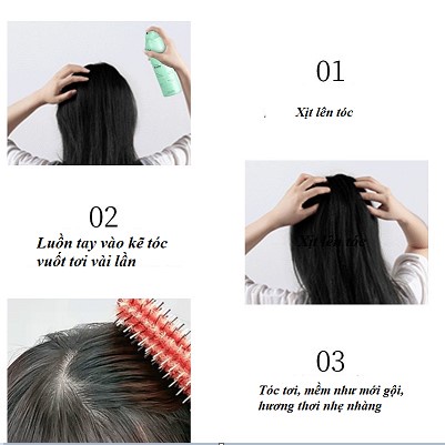 Dầu Gội Khô Dạng Xịt Chai 150ml