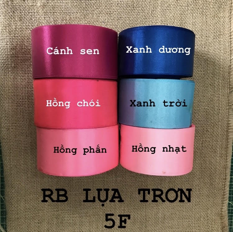[HCM]RUY BĂNG LỤA TRƠN 5F