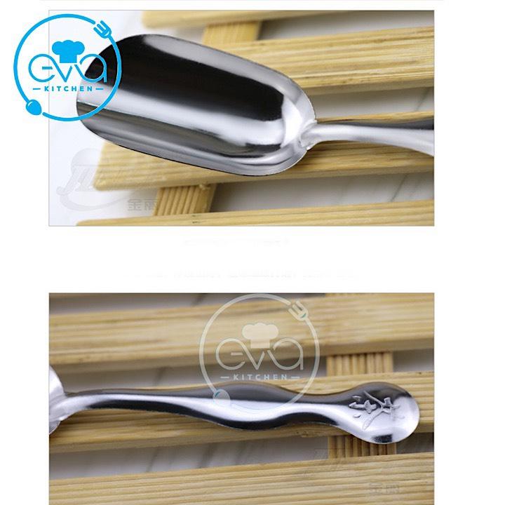 Set 2 Muỗng Múc Trà Inox Teaspoon