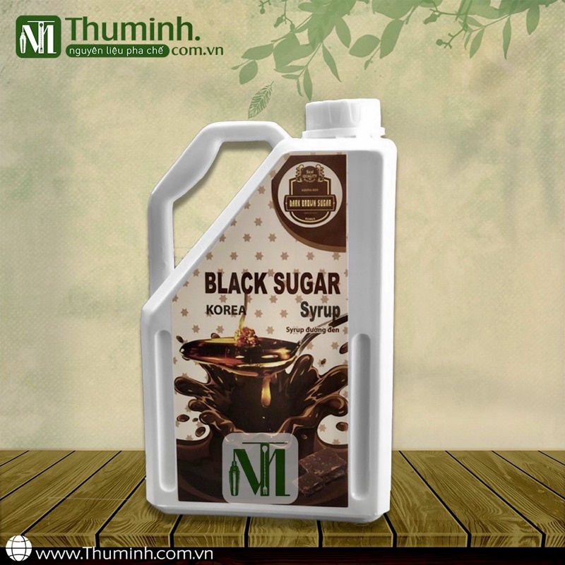 Siro Đường Đen Hàn Quốc Black Sugar Can 2.5kg