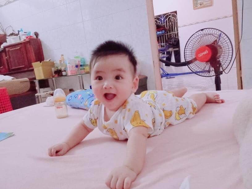 Bộ cotton giấy siêu mát cho bé 4-16kg