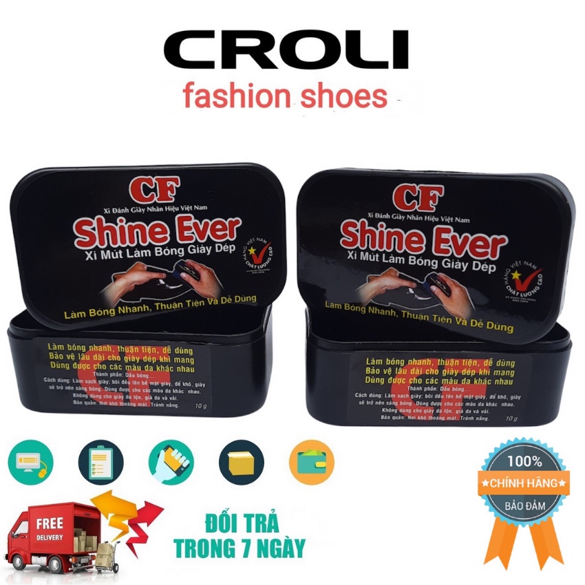 Xi đánh giày.Xi đánh giày không màu  SHINE EVER