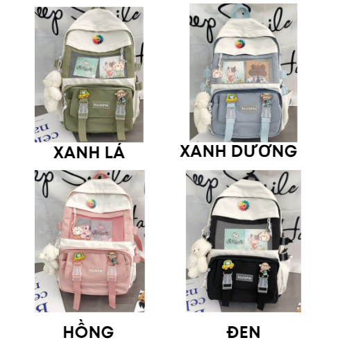 HOÀN TIỀN 15% - Balo nữ nam ulzzang hàn quốc đựng laptop đi học đi chơi du lịch thời trang giá rẻ tặng kèm sticker LATIMO BL1