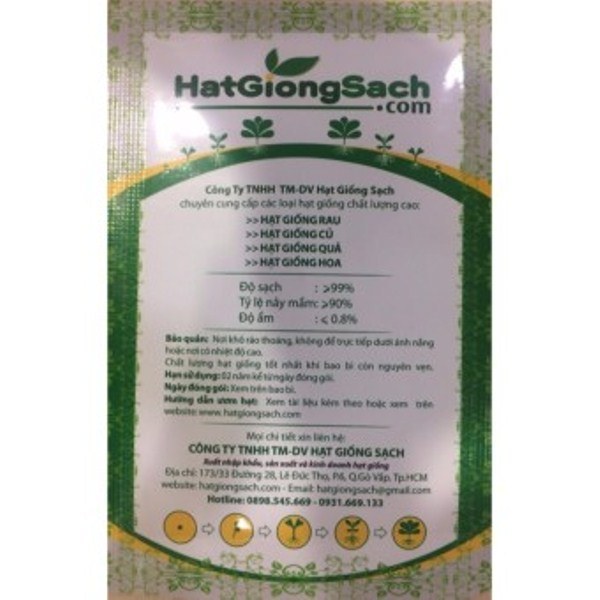 [HCM]Hạt Giống Bầu Cổ Dài 2m Mỹ (3 hạt)