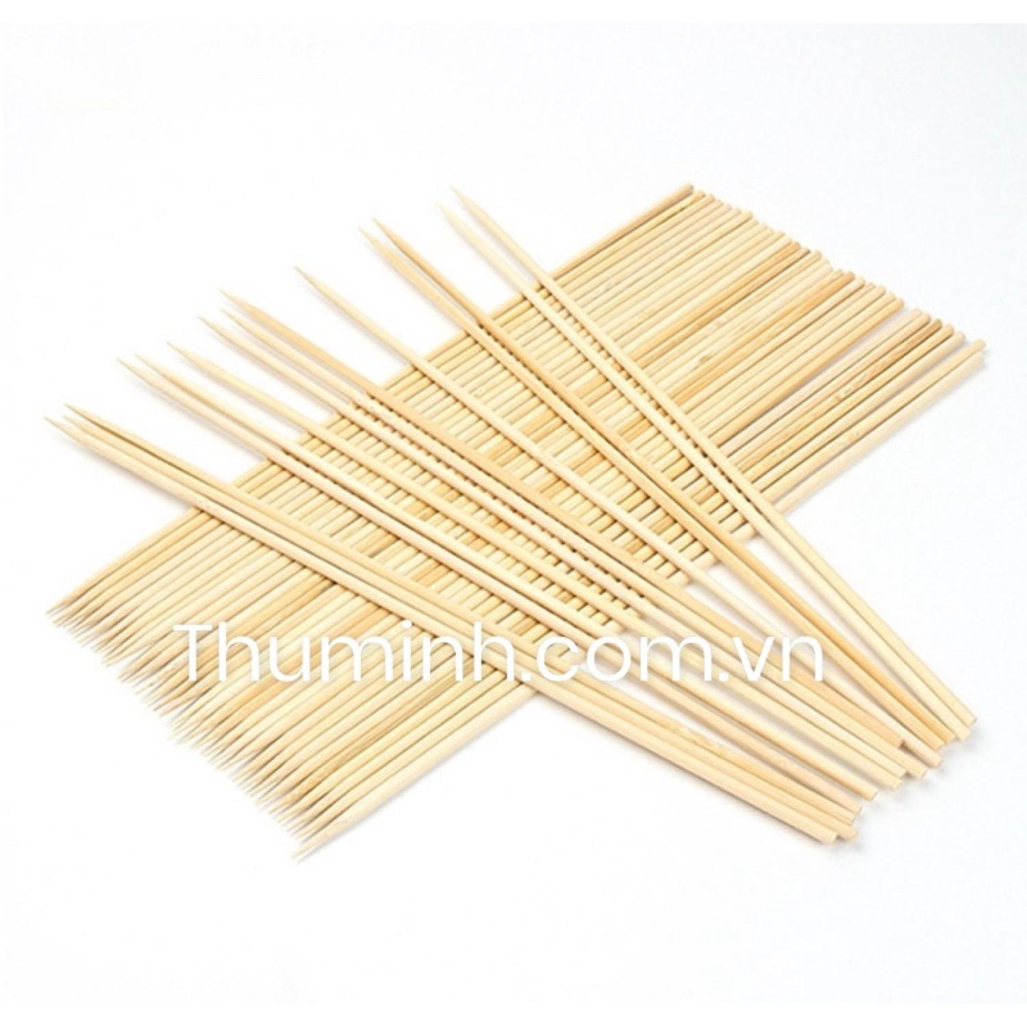 Que xiên tre, que xiên thịt nướng bịch 500g