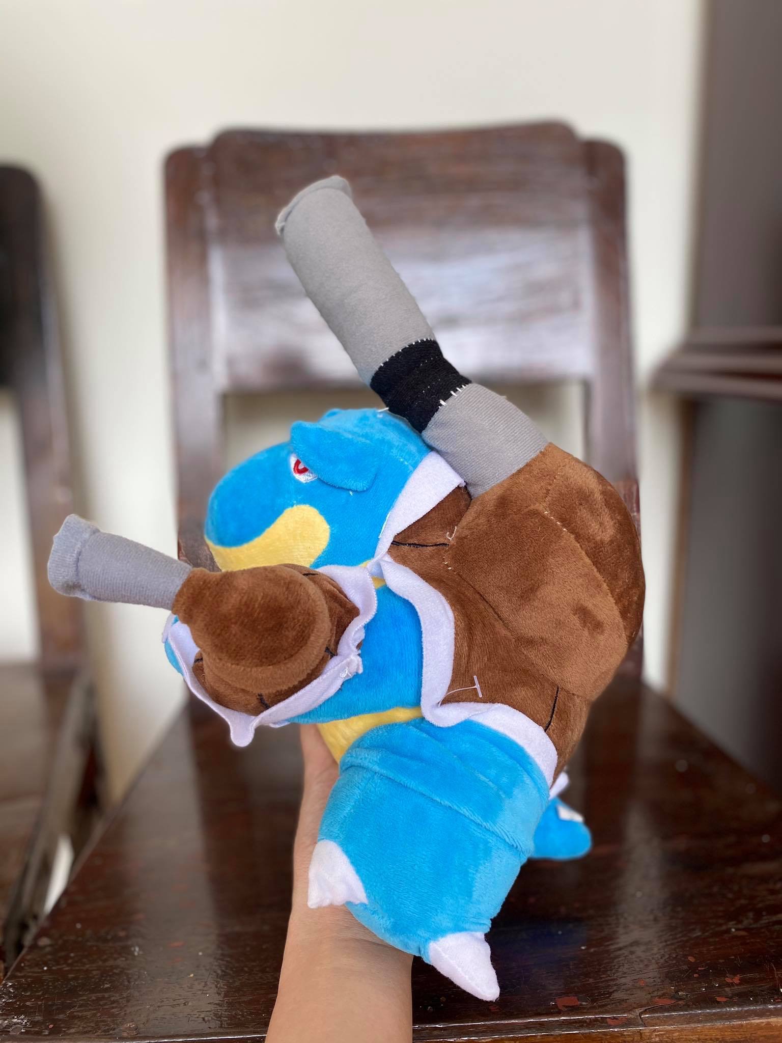 [HCM]Gấu bông rùa Pokemon tiến hoá cấp 3