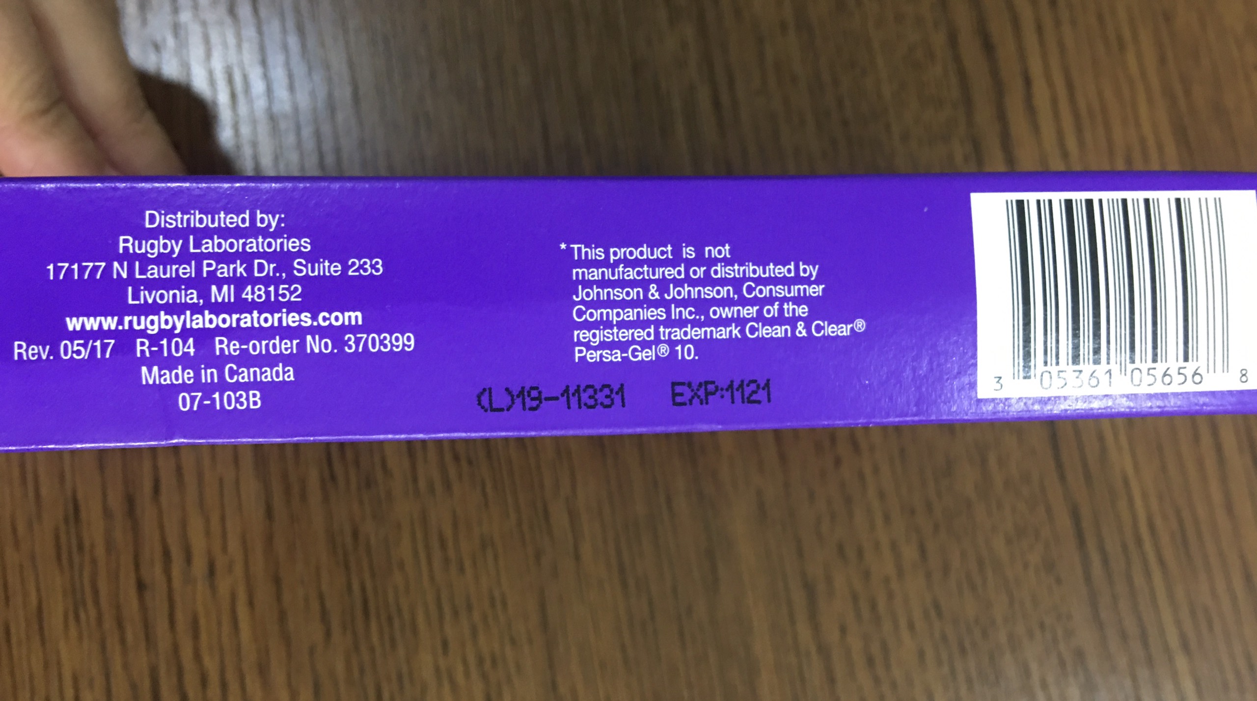 [HCM]Clear up 10 acne medication (BPO 10% cho da mụn)
