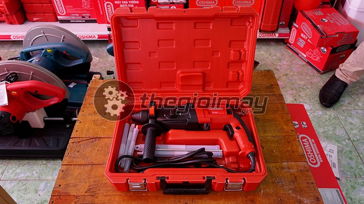 [HCM]Máy khoan đục 3 chức năng Oshima K3CN28