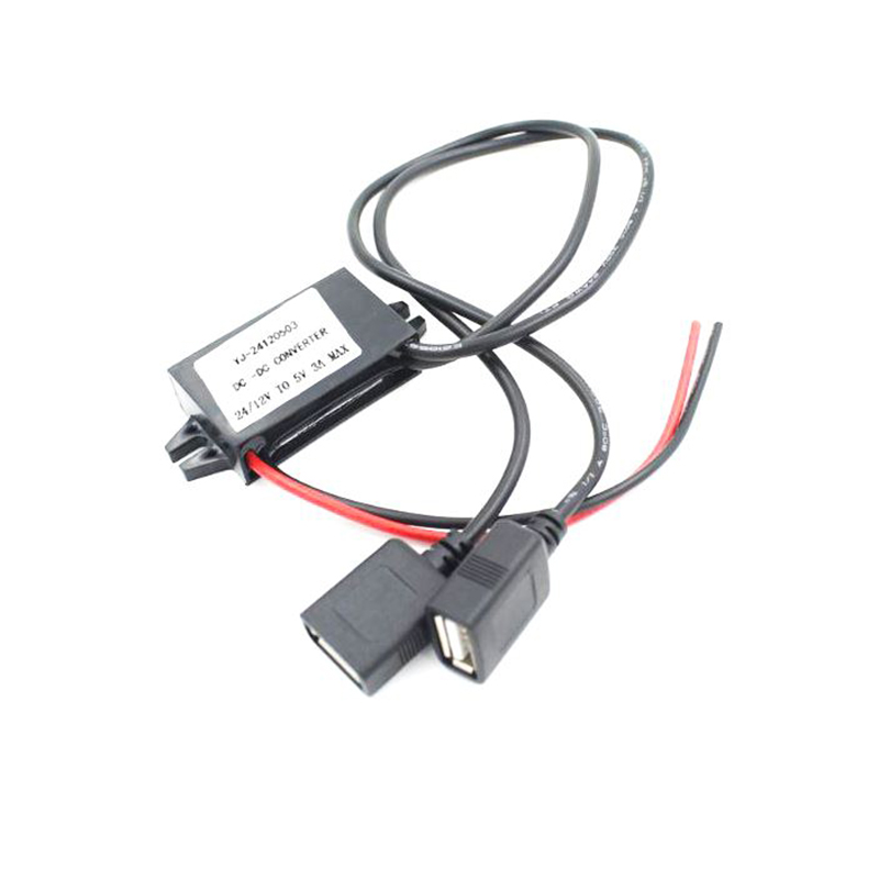 Hạ Áp 12V Xuống 5V, Đầu Ra 2 Cổng USB