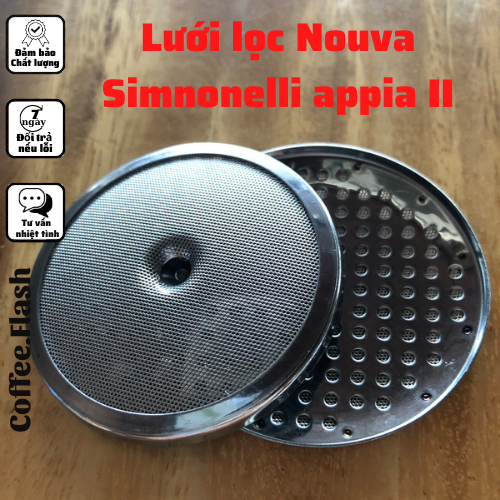Lưới lọc họng pha (shower) máy pha cà phê Nouva Simonelli appia II