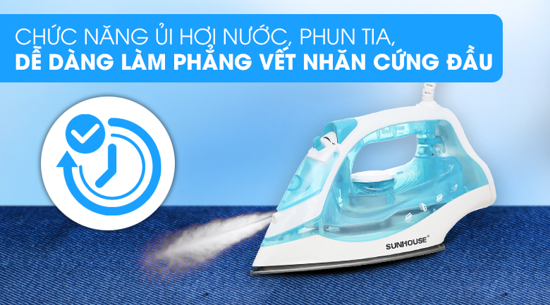 Bàn ủi hơi nước Sunhouse SHD2065