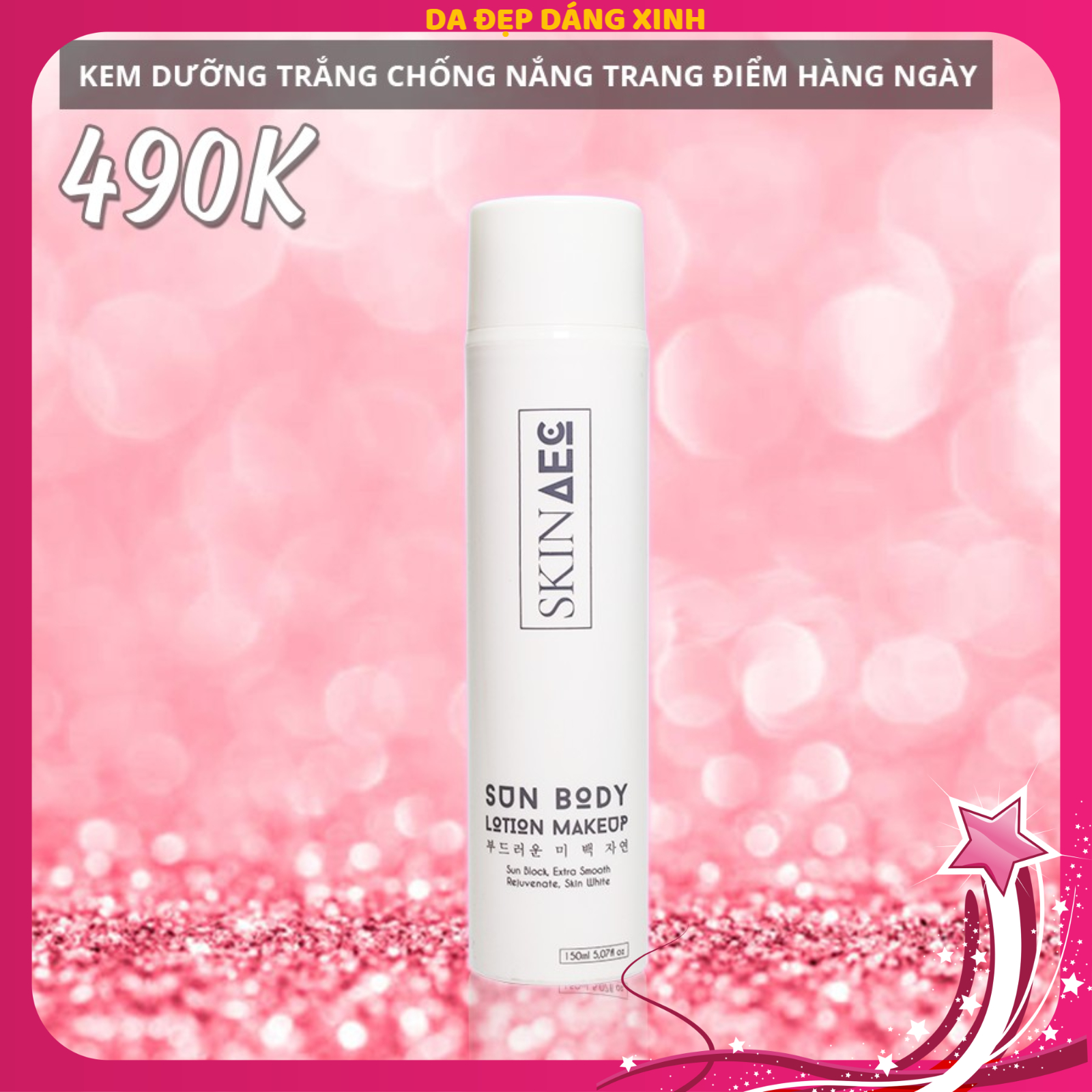 SKIN AEC -Bộ Đôi Kích Ủ - Dưỡng Khóa Trắng