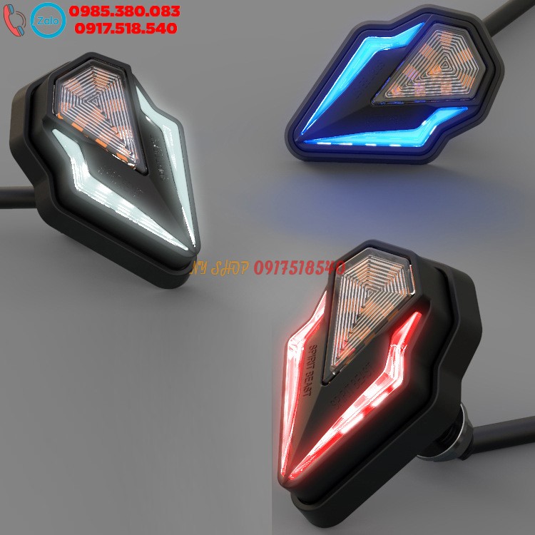 XINHAN L23 SPIRIT BEAST GẮN WINNER X, VARIO, CBR 150 VÀ NHIỀU LOẠI XE (CÓ  BÁN KÈM ỐC NỐI DÀI CHO WINNER X )