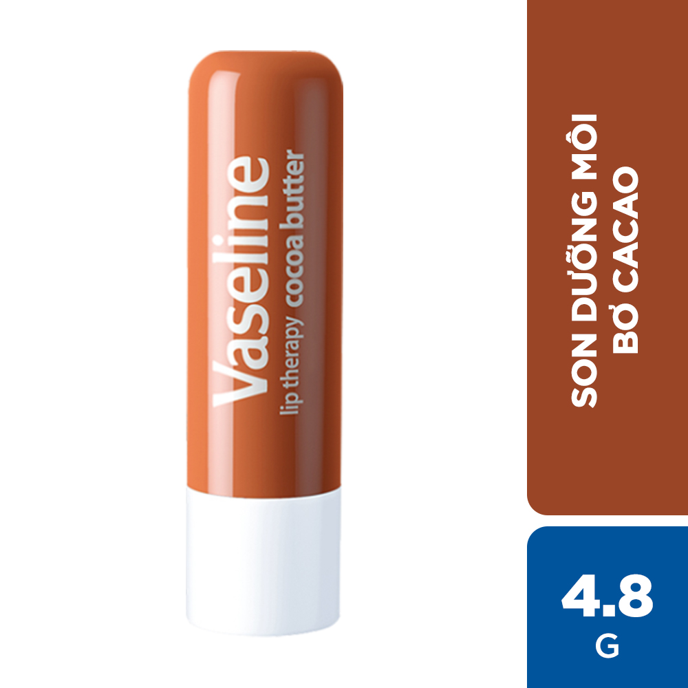 Son dưỡng môi Vaseline Lip Care Bơ Cacao dạng thỏi 4.8g