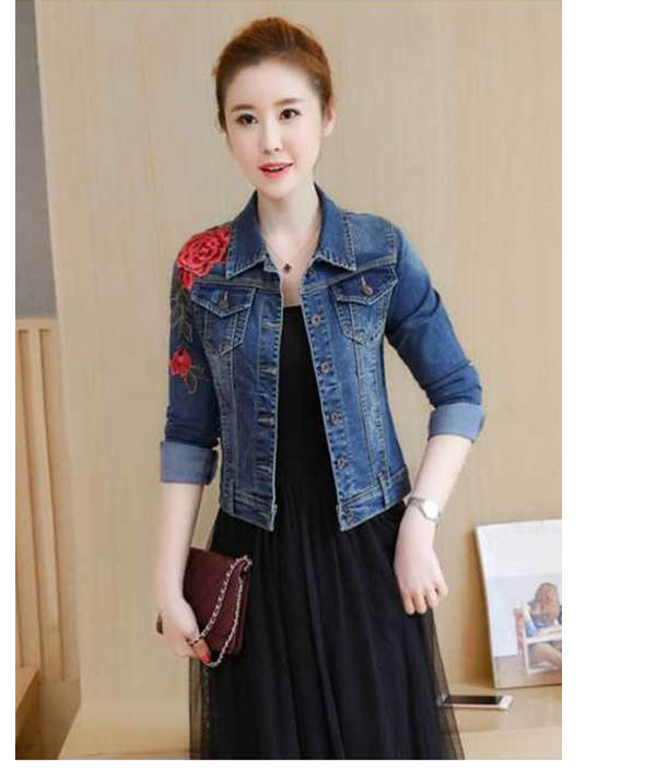 ÁO KHOÁC JEAN NỮ THỜI TRANG AK618