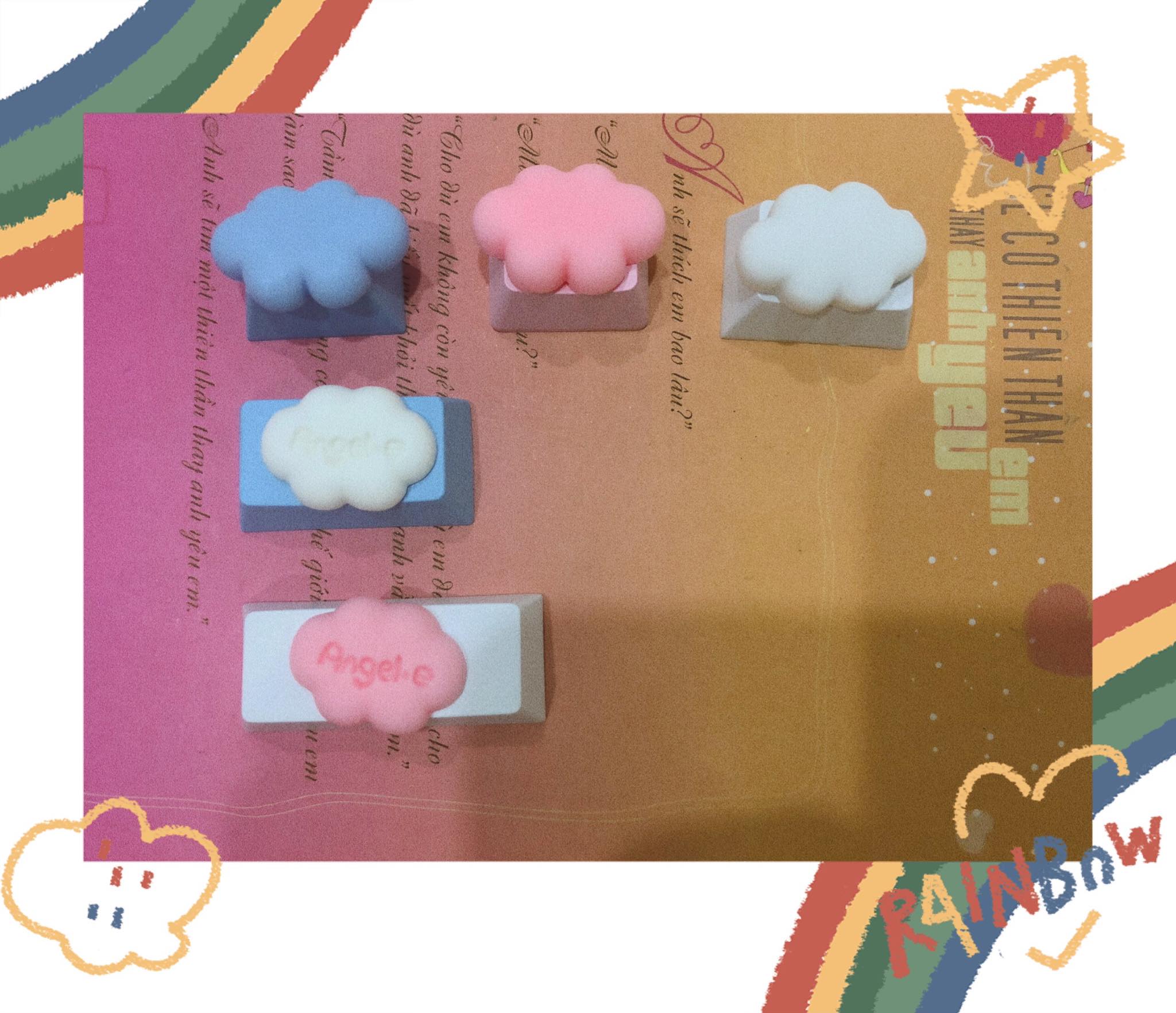Keycap dành cho nút Shift, Enter, Tab, Backspace, Ctrl, Alt, Fn