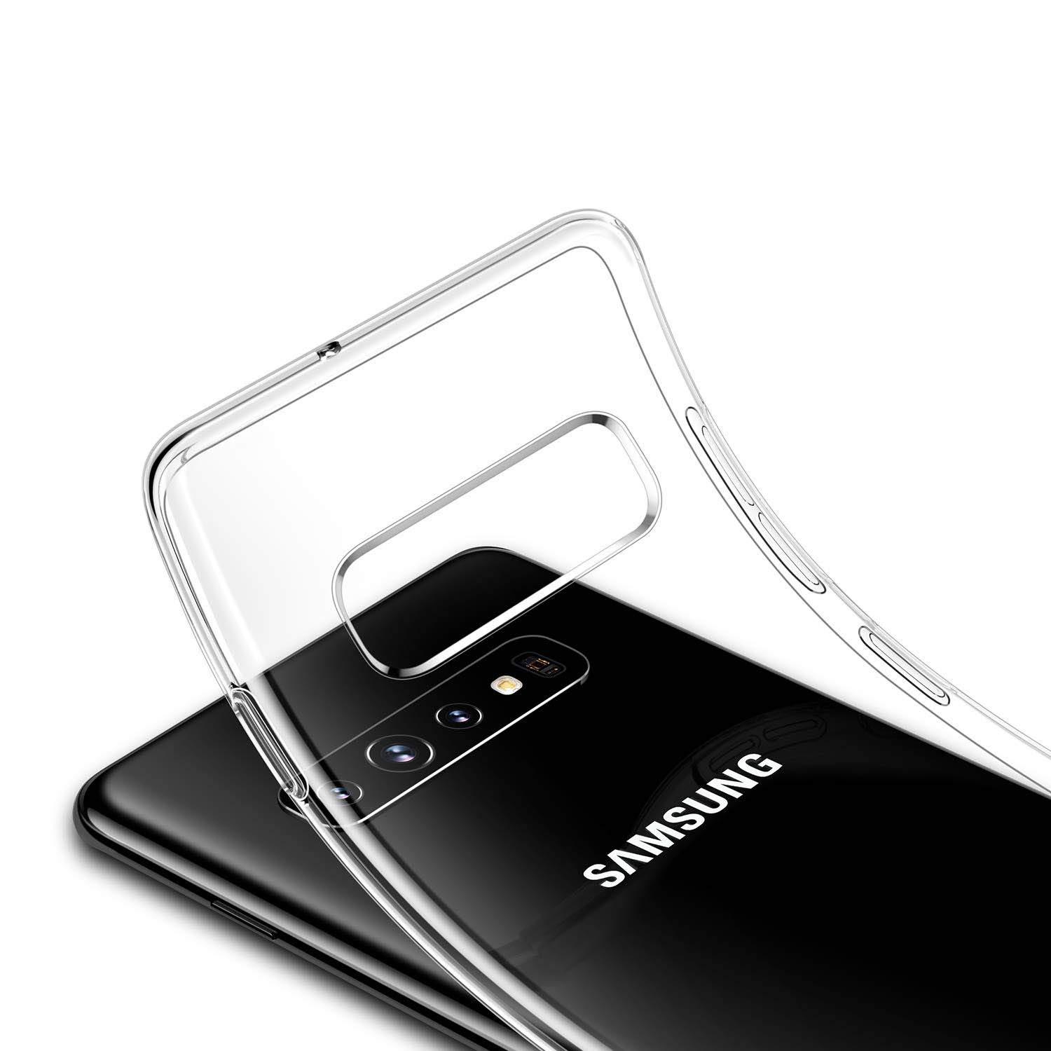 Ốp Silicon cho Samsung Galaxy S10E Trong suốt (Loại A+ chống ố vàng)