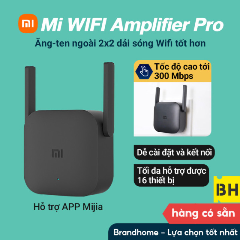 Bộ Mở Rộng Sóng Wifi Xiaomi tăng cường mạng Wifi cực mạnh,Mi WiFi Repeater Pro-Range Extender,Bản Trung Quốc