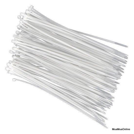 [2 bịch] Dây rút nhựa 10cm, 80 sợi/ 1 bịch