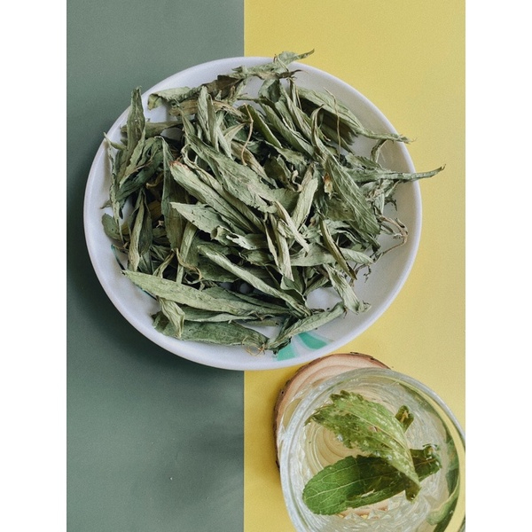 cỏ ngọt nguyên lá phơi khô 1kg