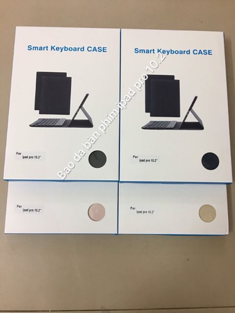 Bao Da Kèm Bàn Phím Bluetooth Ipad Gen 7 / Pro 10.2 2019 Smart Keyboard