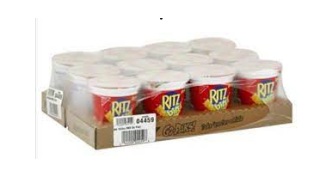Bánh ritz ly Ritz Bits Cheese Go Paks trọng lượng 85g ly của Mỹ thumbnail