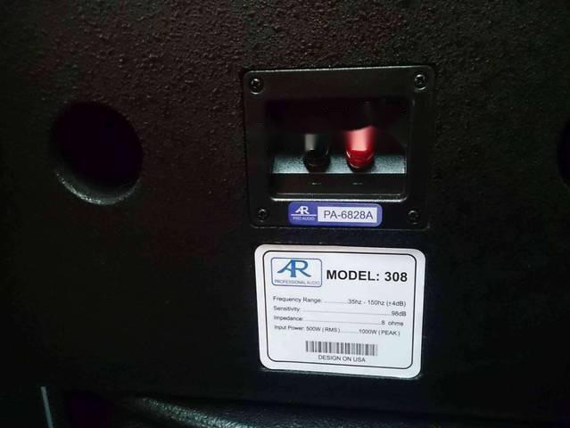 LOA AR 308 Bass 25 2trung 2tep