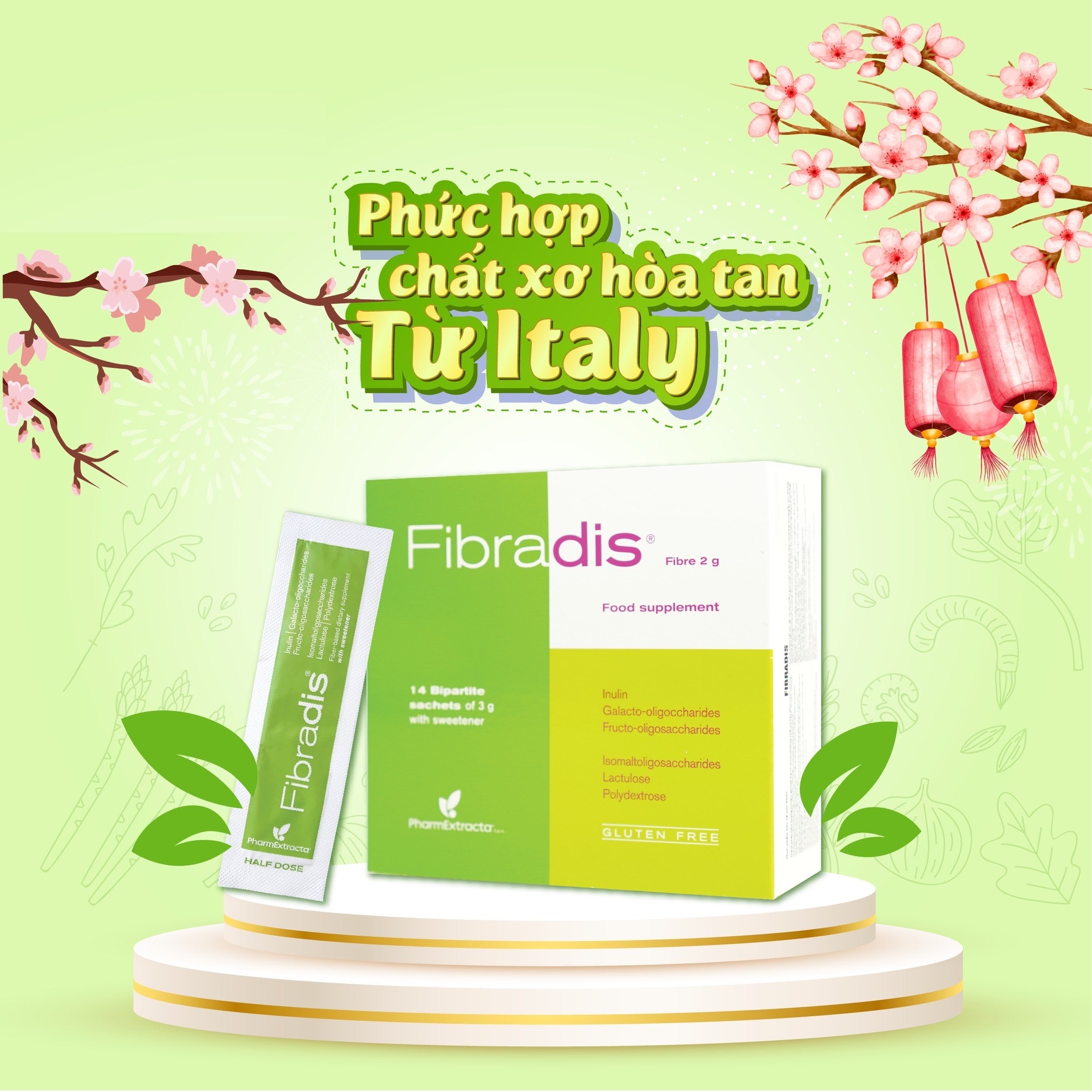 Fibradis – Chất xơ hòa tan nhập khẩu từ Ý