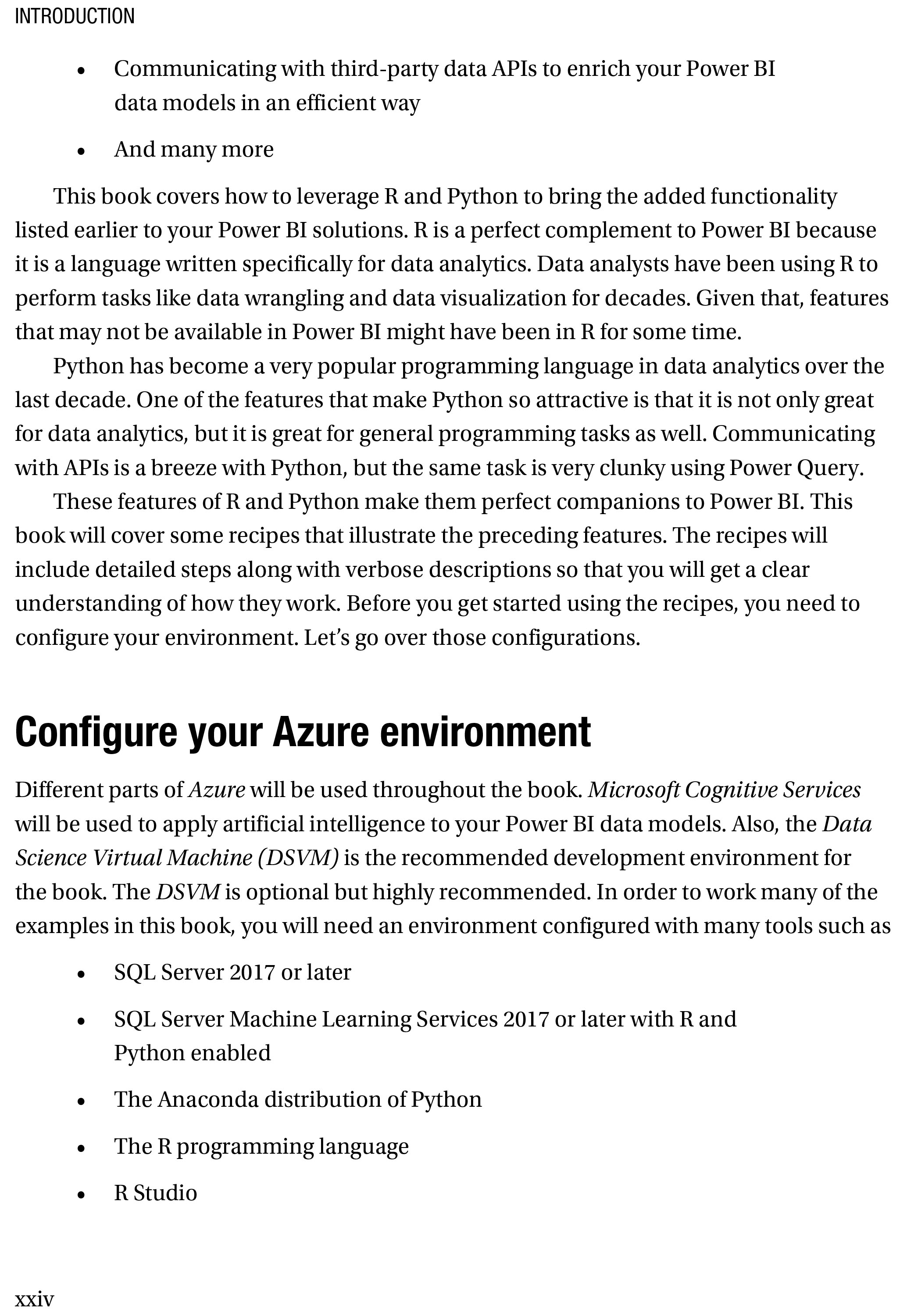 Advanced Analytics in Power BI with R and Python