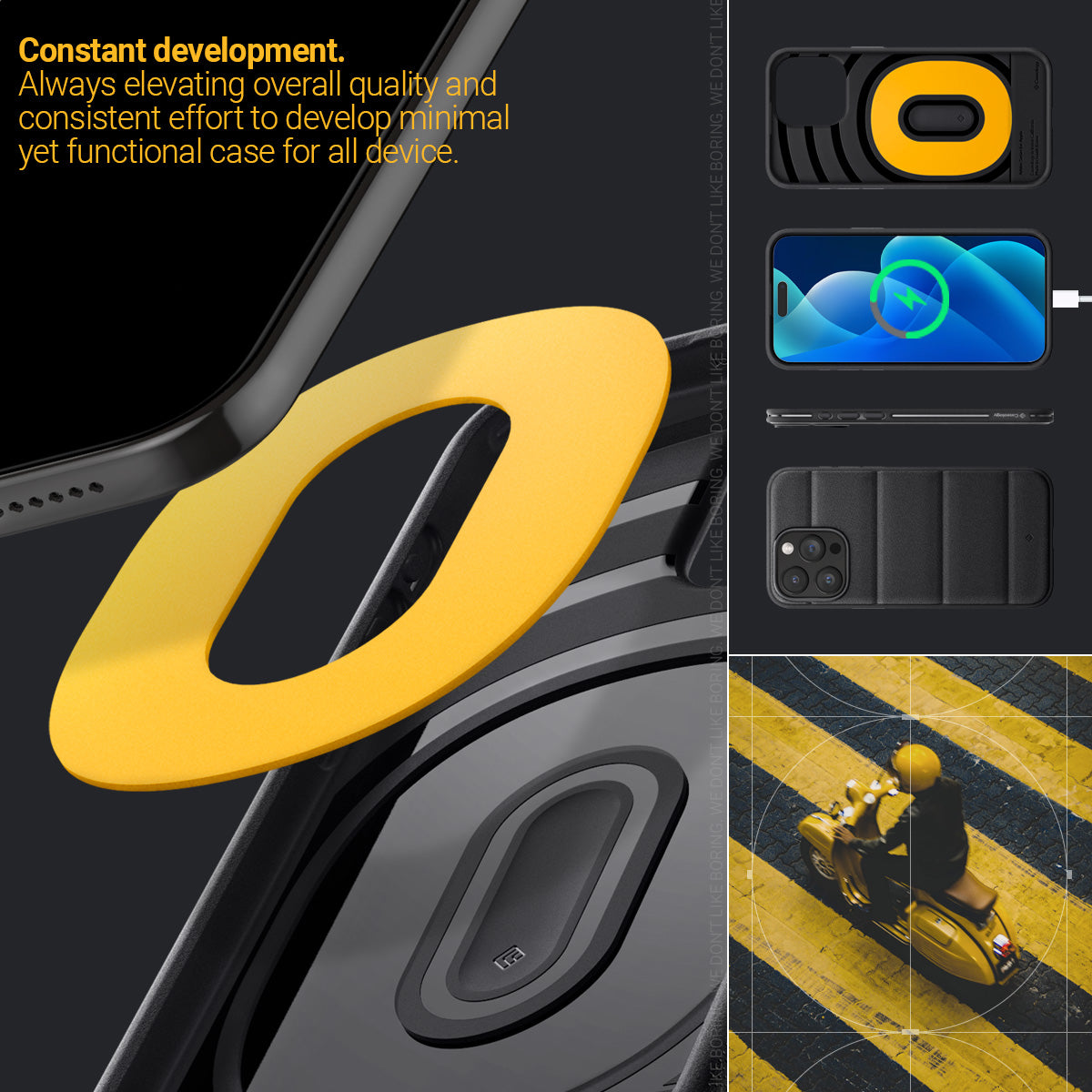 Ốp Lưng Spigen Caseology Athlex Cho iPhone 15 Pro Max / 15 Pro