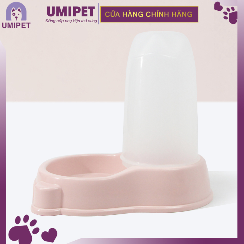 Bát ăn tự động cho Chó Mèo UMIPET - Bát ăn tự động cho thú cưng chất liệu nhựa cao cấp