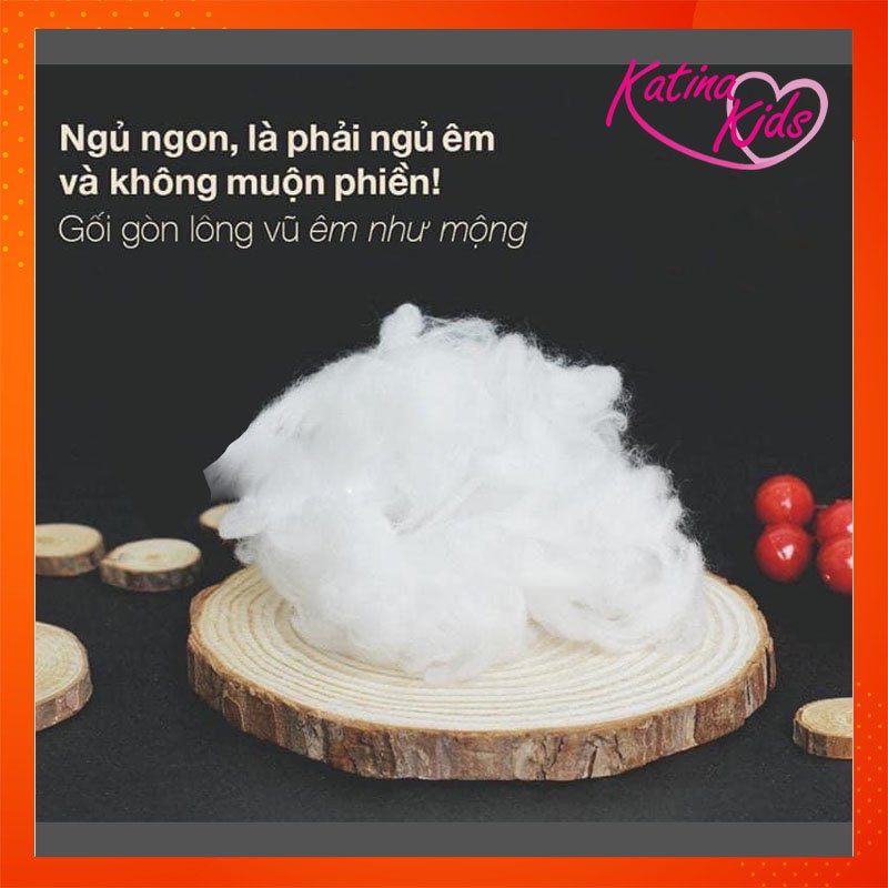 Bông gòn cao cấp, gòn lông vũ nhân tạo siêu mềm mượt dùng nhồi gối, thú bông