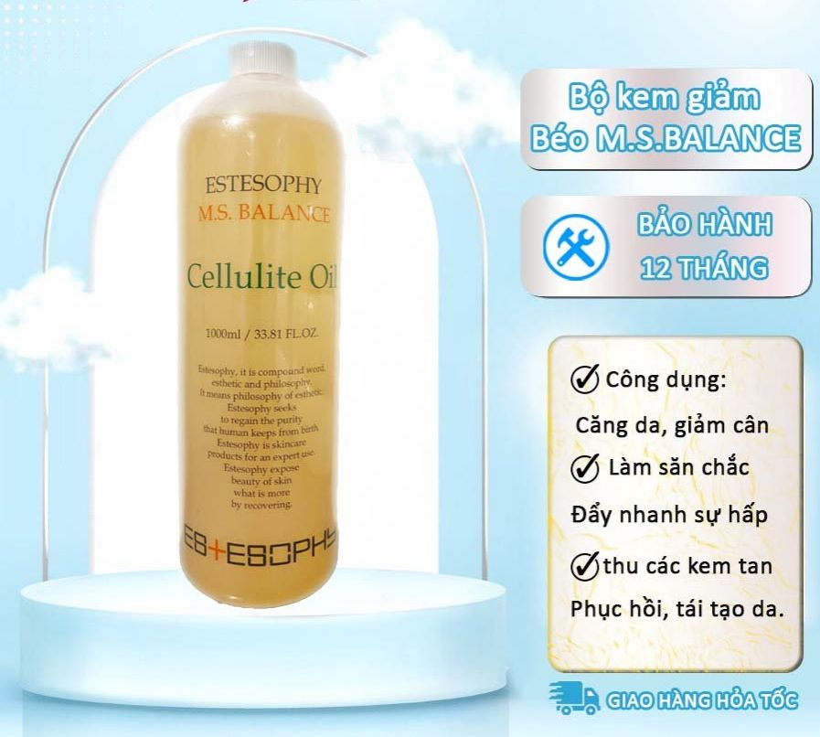 Bộ giảm béo estesophy hàn quốc, kem tan mỡ kem săn chắc dầu dẫn phá tổ chức mỡ. chinh hãng.