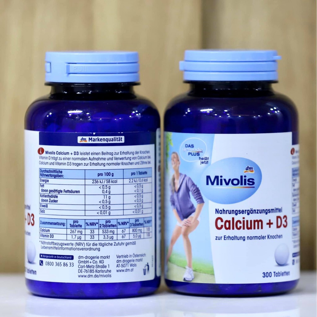 Bill kem calcium hàng Đức