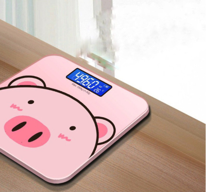 Cân Điện Tử Sức Khỏe Hình Chú Heo Xinh Xắn - Tiện Lợi - Chính Xác