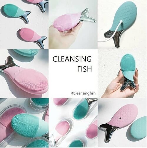 Máy Rửa Mặt Con Cá WellDerma Cleansing Fish Hàn Quốc