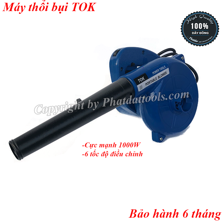Máy thổi bụi TOK xanh - Công suất 1000w