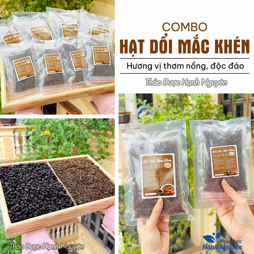 Combo siêu rẻ 100 hạt dổi và 100g hạt mắc khén đặc sản Tây Bắc, ướp thịt, làm muối chẩm chéo thơm ngon
