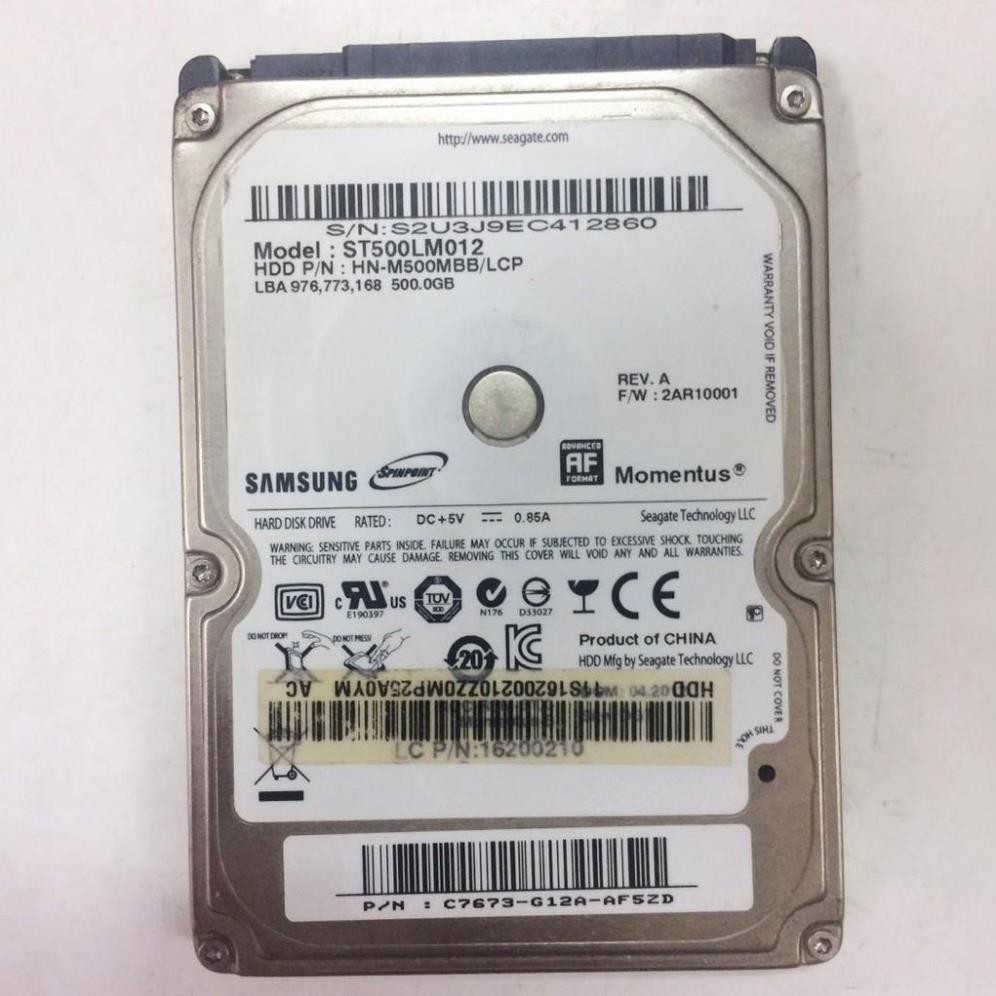 Ổ Cứng Laptop Samsung 500Gb