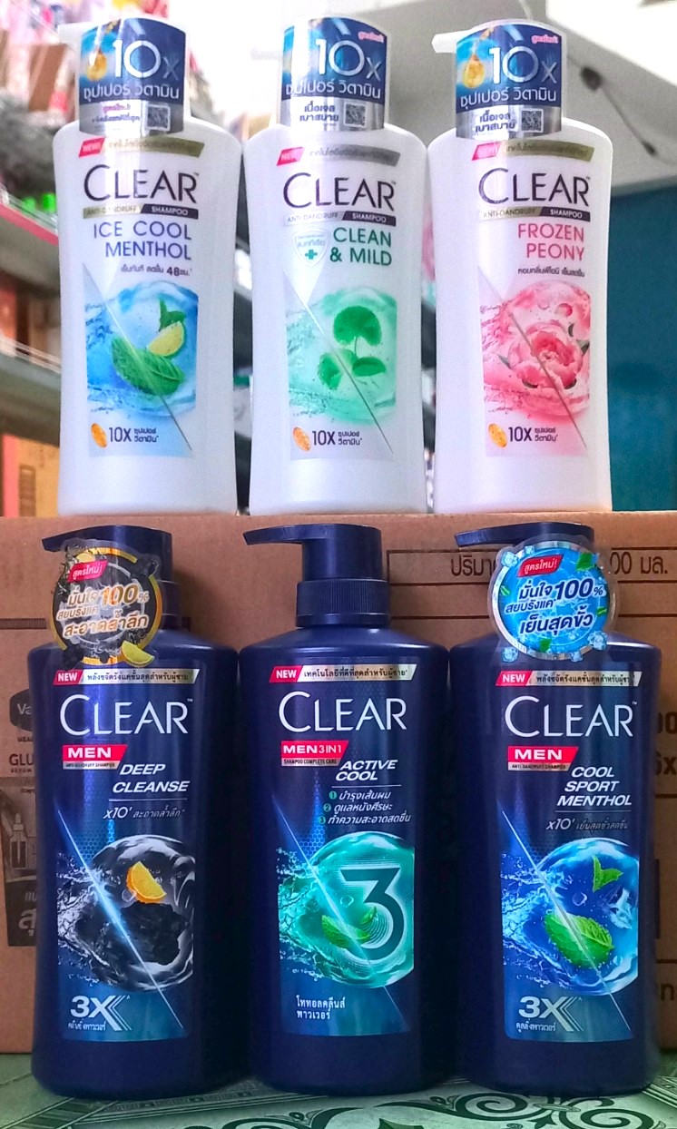[Chính Hãng] Dầu Gội Clear Thái Lan