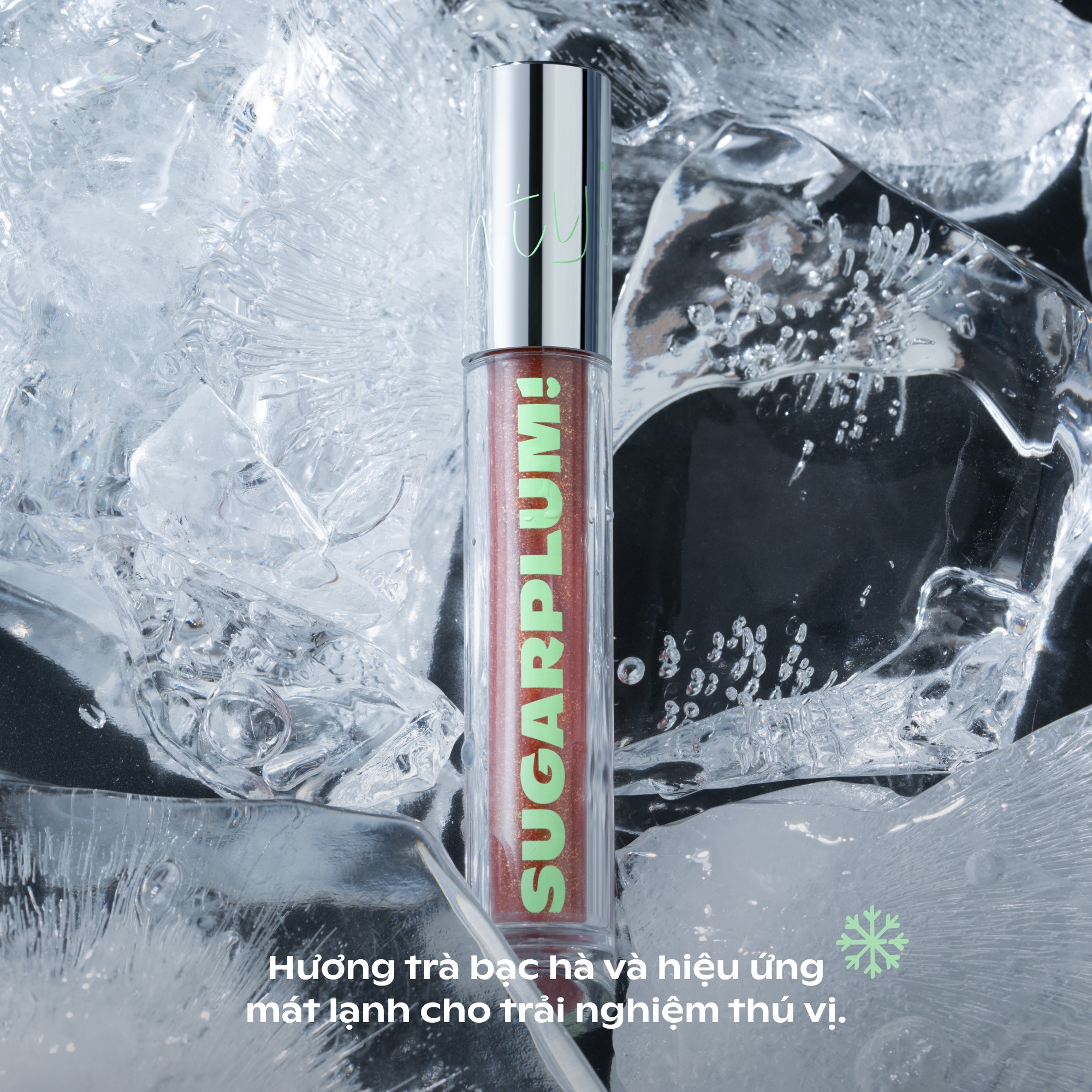 Combo Son SUGARPLUM - MistyNow Blurring Tint + MintyIce Sparkling Gloss (3.8g x 3.7g)