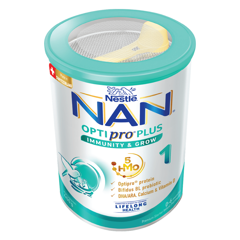 [Date 6.2025] Sữa Bột Thụy Sỹ Nan Optipro 1 Lon 400g