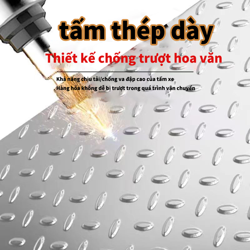 Xe Đẩy Hàng Gấp Gọn 4 Bánh Xe Đẩy Hàng Có Khả Năng Chịu Tải Siêu Tải Xe Đẩy Chở Dày Im Lặng