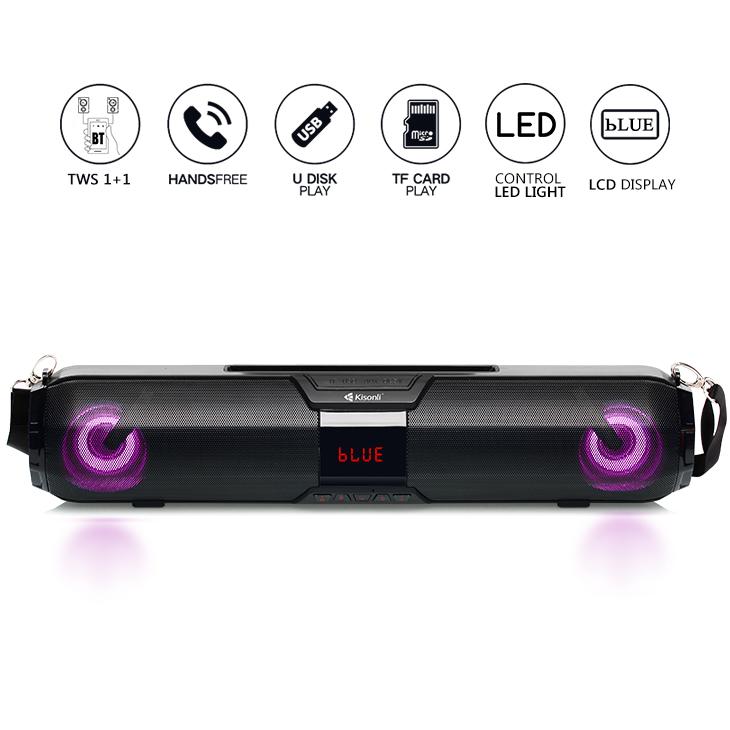 Loa Kisonli Bluetooth 900 - LED RGB
